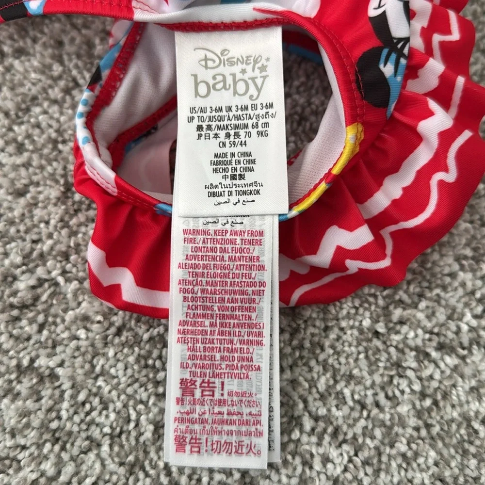 Disney Minnie Mouse Swimsuit (3-6 months)